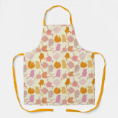 Tablier Motif de chat moderne (Recto)