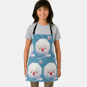 Tablier Motif de chien de glace rasé mignon (Insitu)