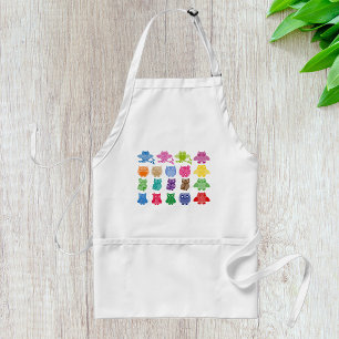 Tablier Motif de chouette coloré et mignon