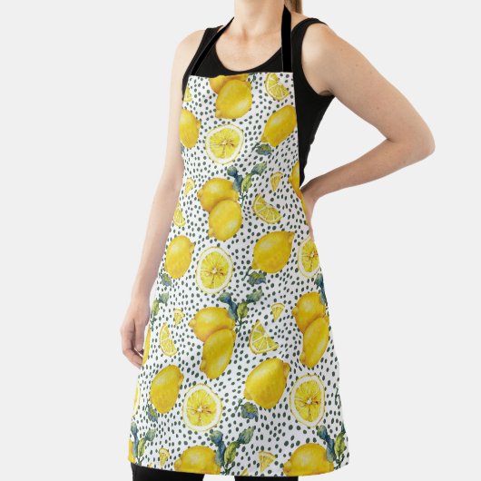 Tablier Motif de citron vert (Insitu)