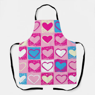 Tablier Motif de coeur