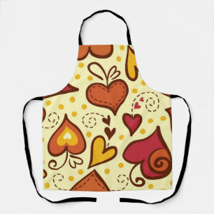 Tablier Motif de coeur
