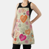 Tablier Motif de coeur (Insitu)