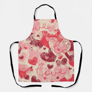 Tablier Motif de coeur
