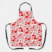 Tablier Motif de coeur (Recto)