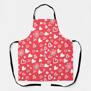 Tablier Motif de coeur