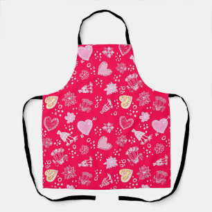Tablier Motif de coeur