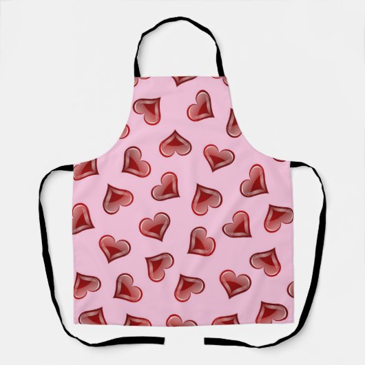 Tablier Motif de coeur (Recto)