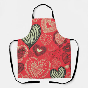 Tablier Motif de coeur