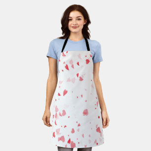 Tablier Motif de coeur 33