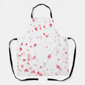Tablier Motif de coeur 33 (Recto)