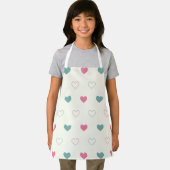 Tablier Motif de cœur simple et mignon (Insitu)