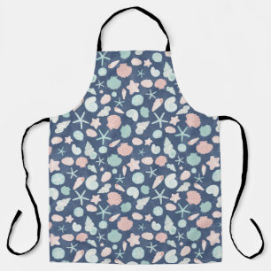 Tablier motif de coquillages
