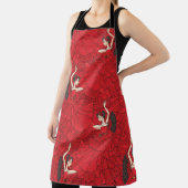 Tablier Motif de danse vintage Tango Flamenco (Insitu)