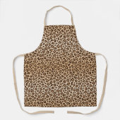 Tablier Motif de design imprimé léopard exotique (Recto)