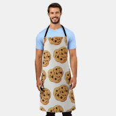 Tablier Motif de dessin animé de cookies à main (Porté)