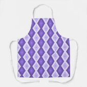 Tablier Motif de diamant violet (Recto)