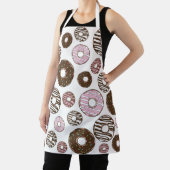 Tablier Motif De Donuts, Donuts Roses, Donuts Brown (Insitu)