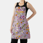 Tablier Motif de doodle Halloween mignon (Insitu)