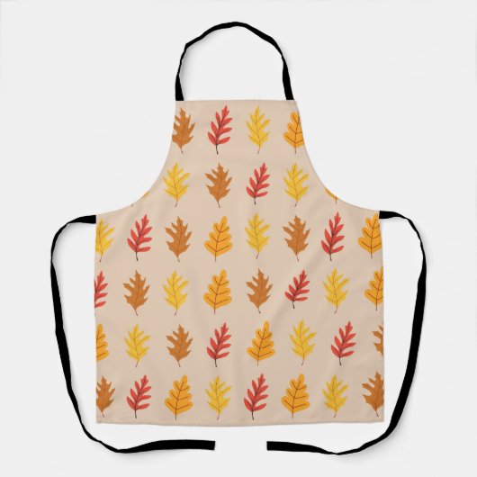 Tablier Motif de feuilles de chêne (Recto)