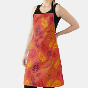 Tablier Motif de feuilles tropicales 18