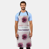 Tablier Motif de Fig violet moderne & Vous êtes Figgin' Aw (Porté)