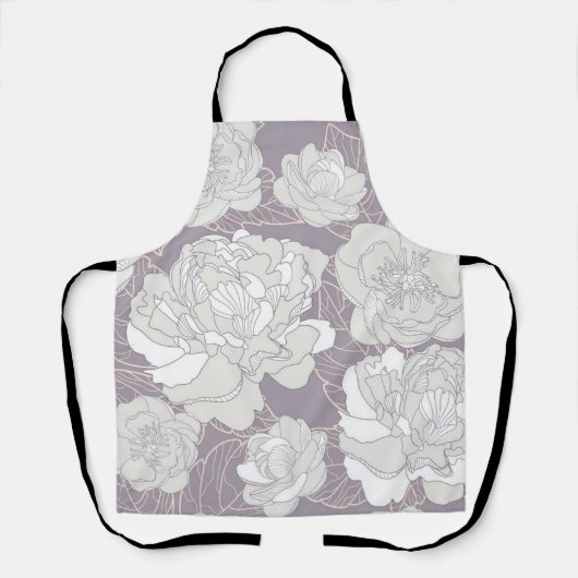 Tablier Motif de fleurs (Recto)