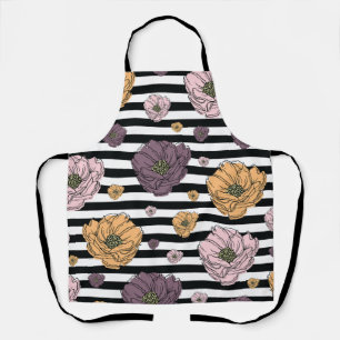 Tablier Motif de fleurs