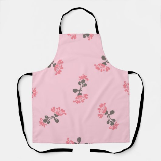 Tablier Motif de fleurs (Recto)