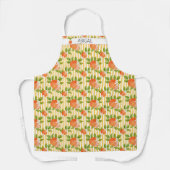 Tablier Motif de fleurs d'agrumes et d'oranges (Recto)