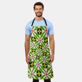 Tablier Motif de fleurs esthétiques (Porté)