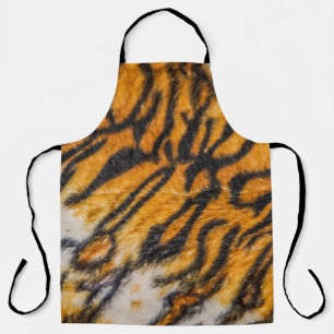 Tablier Motif de fond à motif tigre, tigre, abstrait