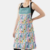 Tablier Motif de forme d'aquarelle Abstraite (Insitu)