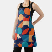 Tablier Motif de formes géométriques multicouleurs Abstrai (Insitu)