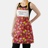 Tablier Motif de fraise et de citron frais (Insitu)