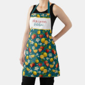 Tablier Motif de fraise et de citron frais (Insitu)