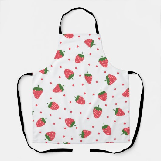 Tablier Motif de fraises (Recto)