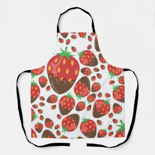 Tablier Motif de fraises (Recto)