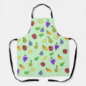 Tablier Motif de fruits coloré (Recto)