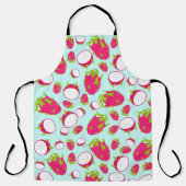 Tablier Motif de fruits dragon (Recto)