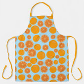 Tablier Motif de fruits orange (Recto)