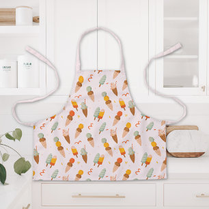 Tablier Motif de glace à l'eau mignon d'été