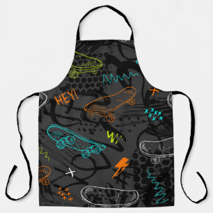 Tablier motif de grunge sans soudure Abstrait. Mode de sty