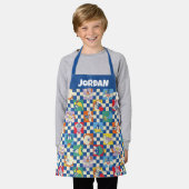 Tablier Motif de jeton couleur LOONEY TUNES™ Checker (Porté)