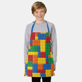 Tablier Motif de la construction de jouets pour enfants (Porté)