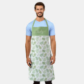 Tablier Motif de la verdure forestière (Porté)