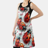 Tablier Motif de ladybug pour la Saint-Valentin (Insitu)