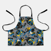Tablier Motif de lancer à fond Batman (Recto)