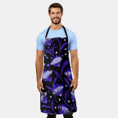 Tablier Motif  de l'aquarelle Abstraite (Porté)