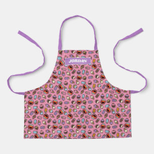 Tablier Motif de l'autocollant Elmo Sweet Treat